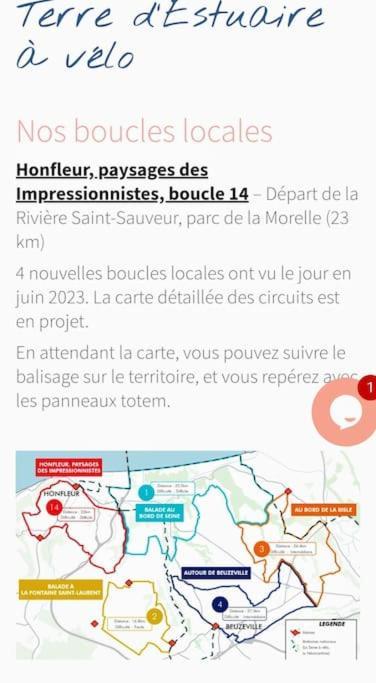 Bienvenue Chez Vous Lejlighed Honfleur Eksteriør billede