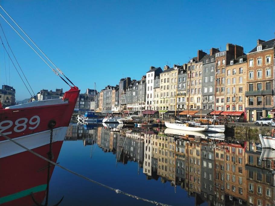 Bienvenue Chez Vous Lejlighed Honfleur Eksteriør billede
